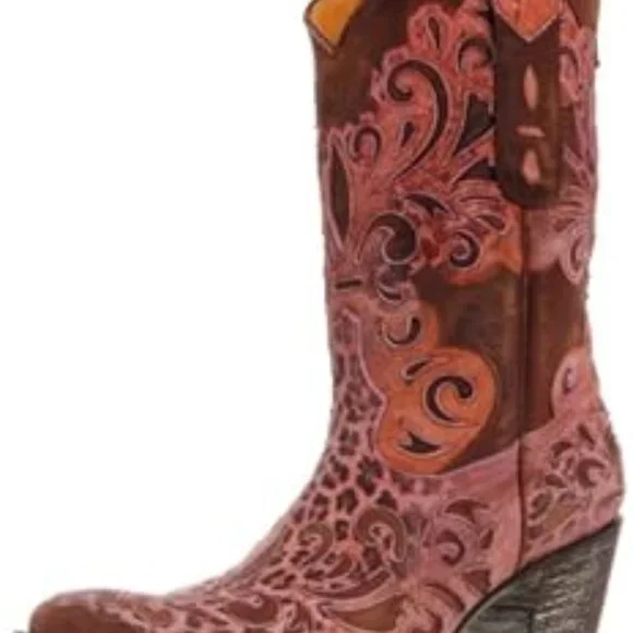 NEW Old Gringo Linda Lou Cowboy Boots womens 8.5 - Picture 3 of 15